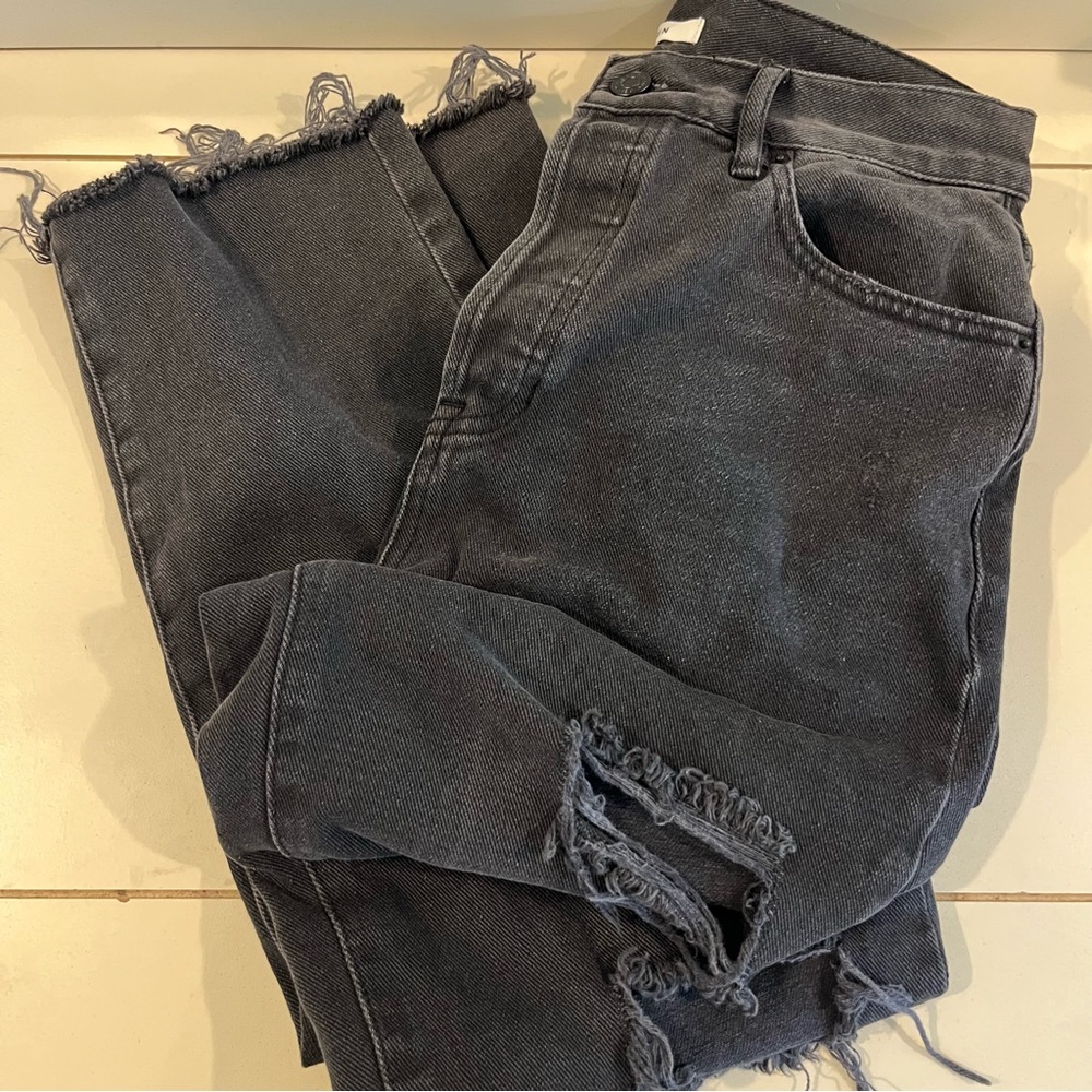 pacsun hi rise straight jeans